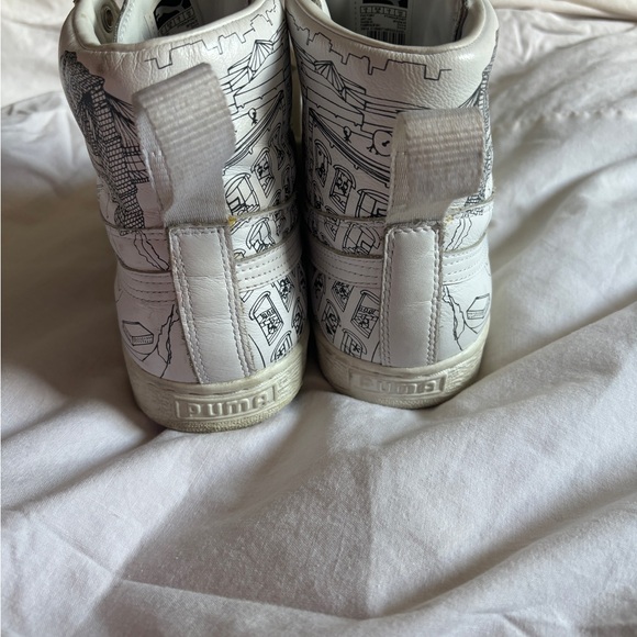 Puma x Sophia Chang Brookynite Men’s size 9 Hi Top Sneakers - Picture 4 of 13